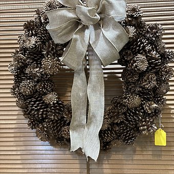 Pinecone Wreath